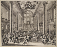 KG 06668
<br/>
Portugese Synagoge, Amsterdam
<br/>
<em>Hooghe, Romeyn de (1645-1708)</em>